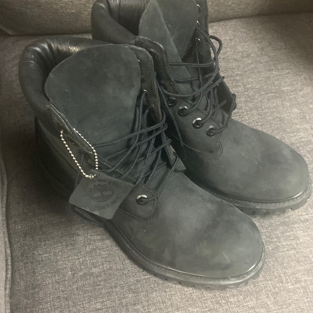 Timberland black boots